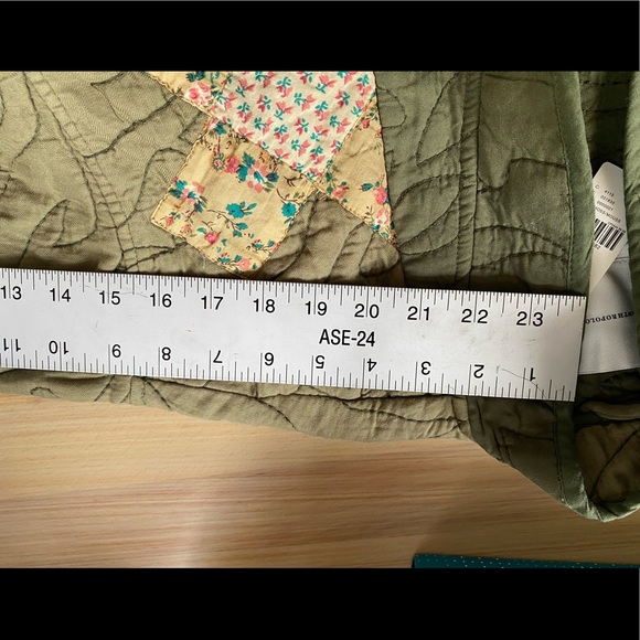 Anthropologie Quilted Patchwork Kimono jacket - Picture 6 of 7